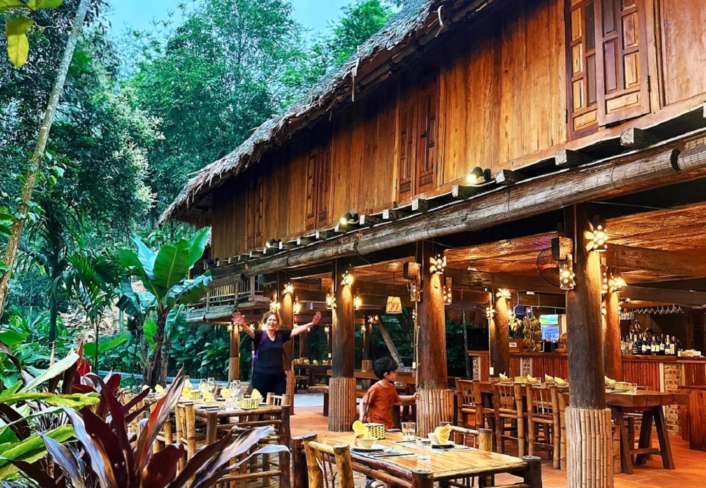 Hotel Pu Luong Boutique Garden Exterior foto